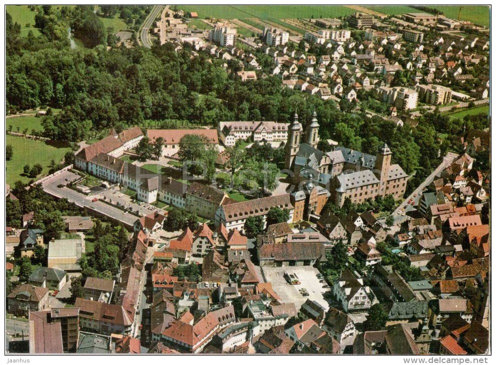 Deutschordens-Schloss - Bad Mergentheim - EUROPA CEPT Wasserreinhaltung - 6990 - Germany - 1987 Gelaufen - Bad Mergentheim