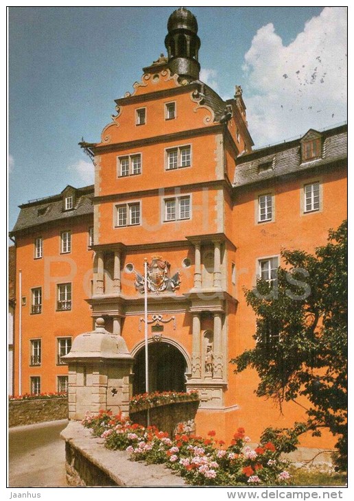 Bad Mergentheim - Haupttor Am Deutschordensritter-Schloss - 6990 - - Germany - 1979 Gelaufen - Bad Mergentheim