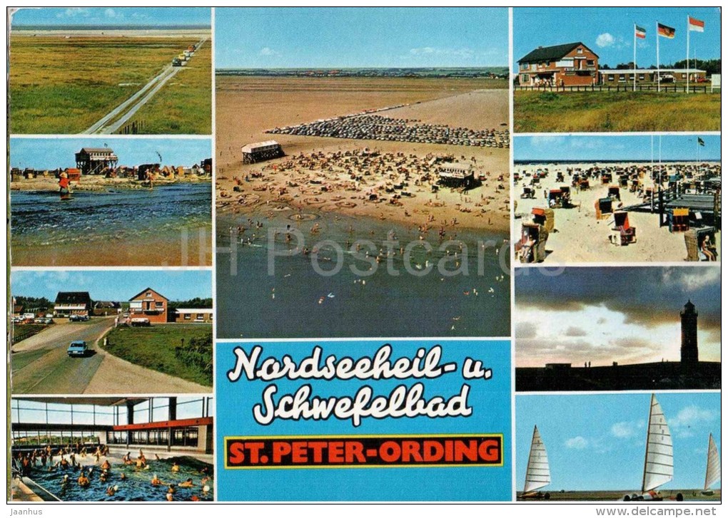 Nordseeheil- U. Schwefelbad St. Peter-Ording - Pe 623 - Gelaufen - St. Peter-Ording