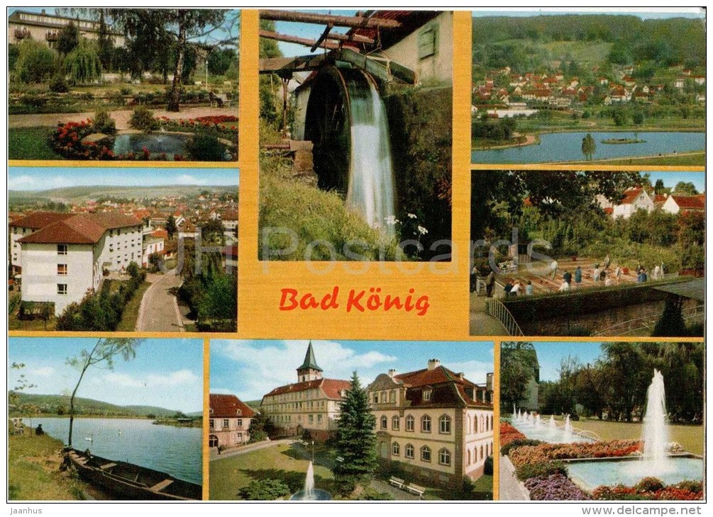 Bad König Im Odenwald - Wassermühle - Watermill - 6123 - Germany -  Ungelaufen - Bad Koenig
