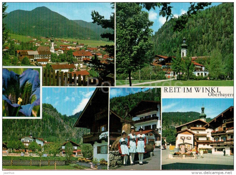 Reit Im Winkl , Oberbayern . Luftkurort Und Wintersportplatz - 8216 - Germany - 1976 Gelaufen - Reit Im Winkl