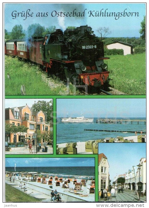 Grüsse Aus Ostseebad Kühlungsborn - Zug - Lokomotive - Train - Locomotive - Germany - 2004 Gelaufen - Kuehlungsborn