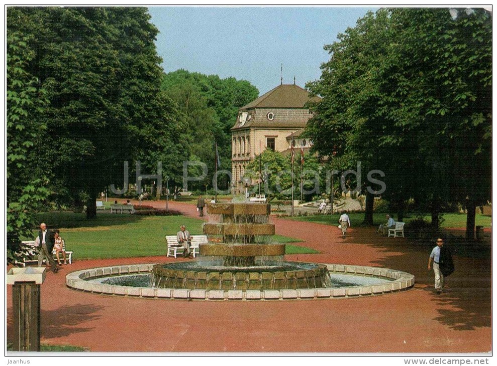 Bad Rothenfelde Am Teutoburger Wald - Kaskade - Germany - 1988 Gelaufen - Bad Rothenfelde