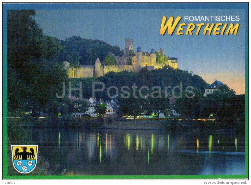 Romantisches Wertheim Am Main - Blick über Den Main - Schloss - Castle - Wert 320 - Germany - Ungelaufen - Wertheim