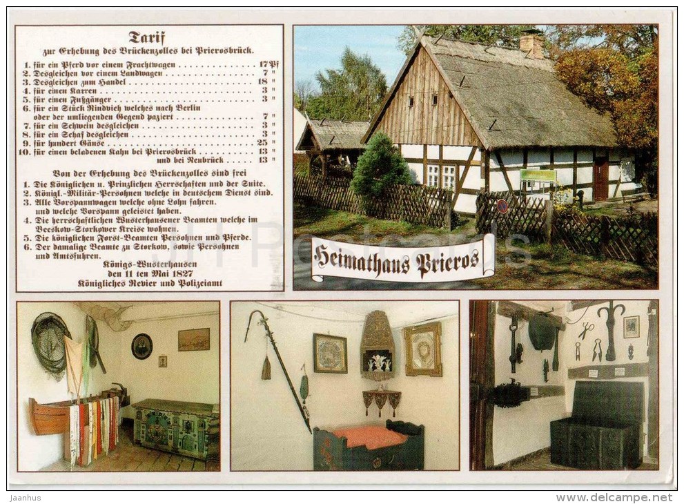 Heimathaus Prieros - Dorfaue 1 - Germany - 2005 Gelaufen - Königs-Wusterhausen