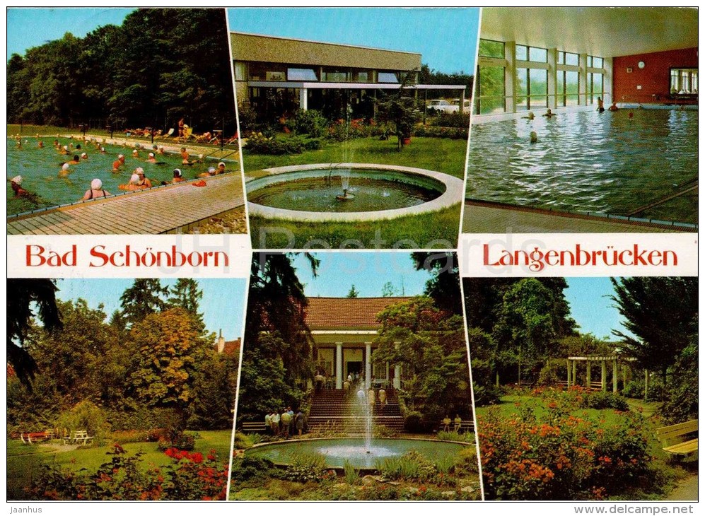 Bad Schönborn - Langenbrücken - Germany - 1979 Gelaufen - Bad Schoenborn