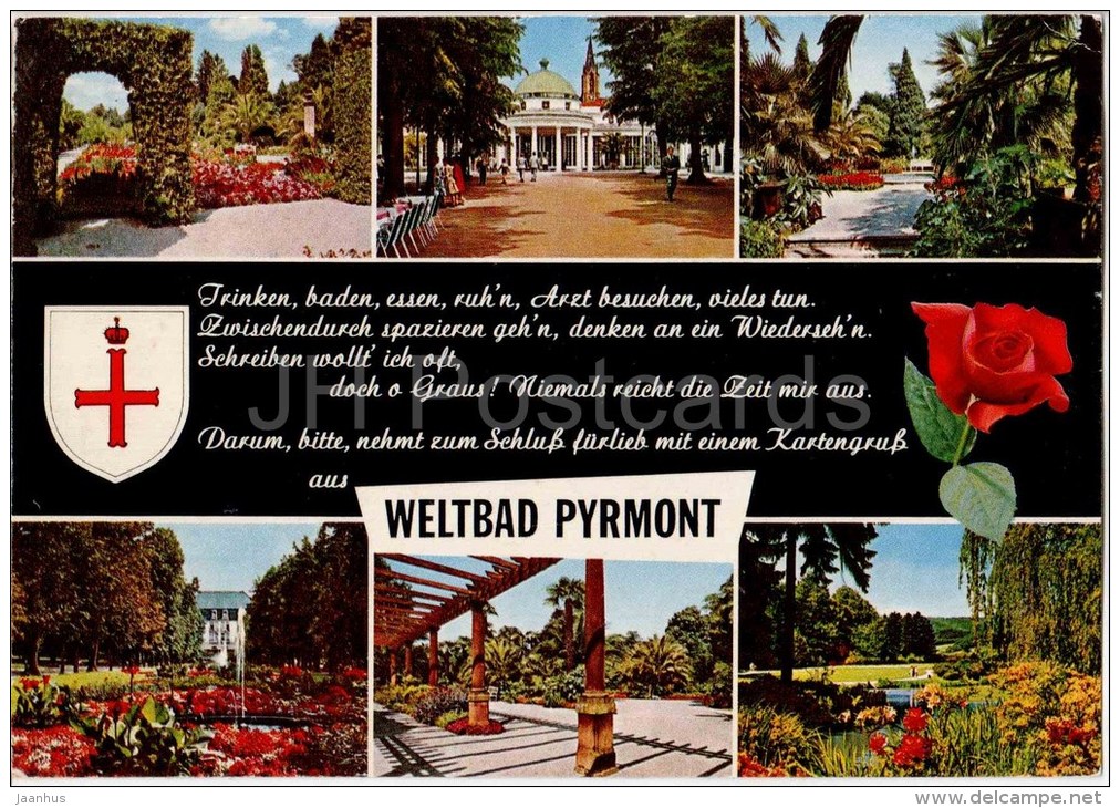 Weltbad Pyrmont - 1193/27 - Germany - 1973 Gelaufen - Bad Pyrmont