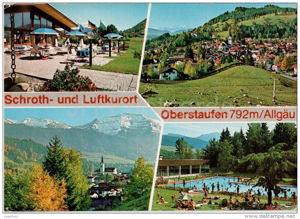 Schroth- Und Luftkurort Oberstaufen 792 M , Allgäu - Mountains - Germany - 1979 Gelaufen - Oberstaufen