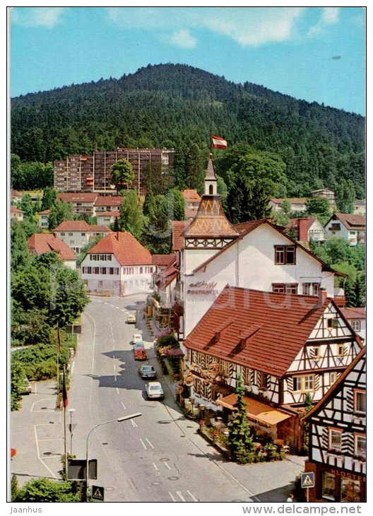 Bad Herrenalb - Mönch&acute;s Posthotel - Klosterschänke Und Kloster-Drogerie - Germany - 1978 Gelaufen - Bad Herrenalb