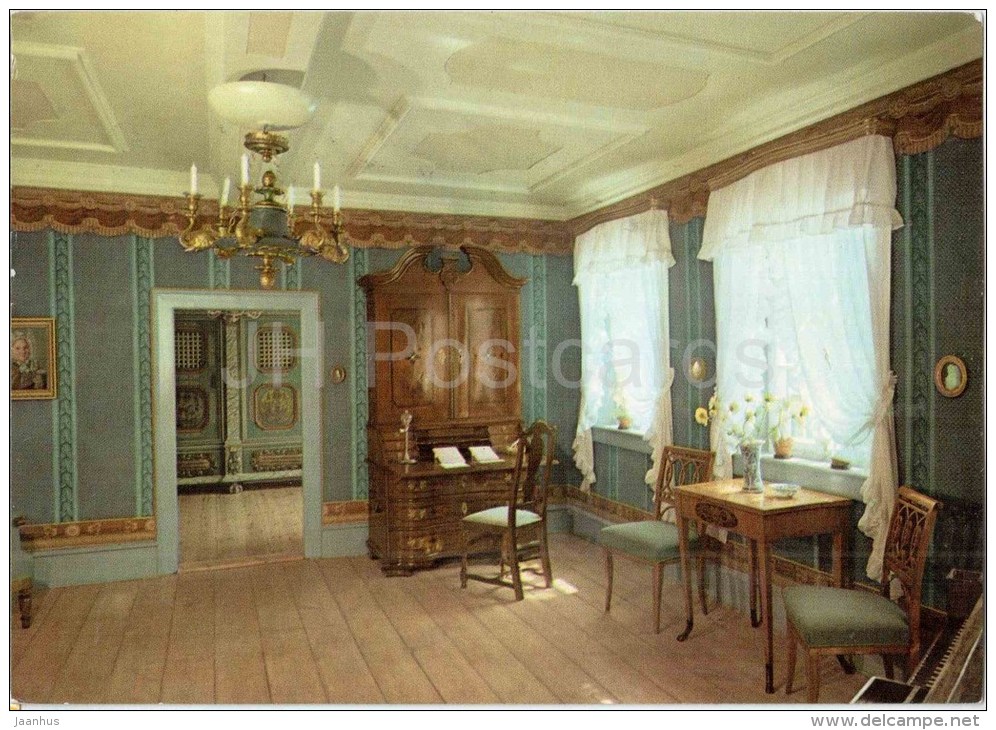 Goethehaus Stützerbach , Goethezimmer - Goethe&acute;s House - Germany - 1974 Gelaufen - Schmiedefeld