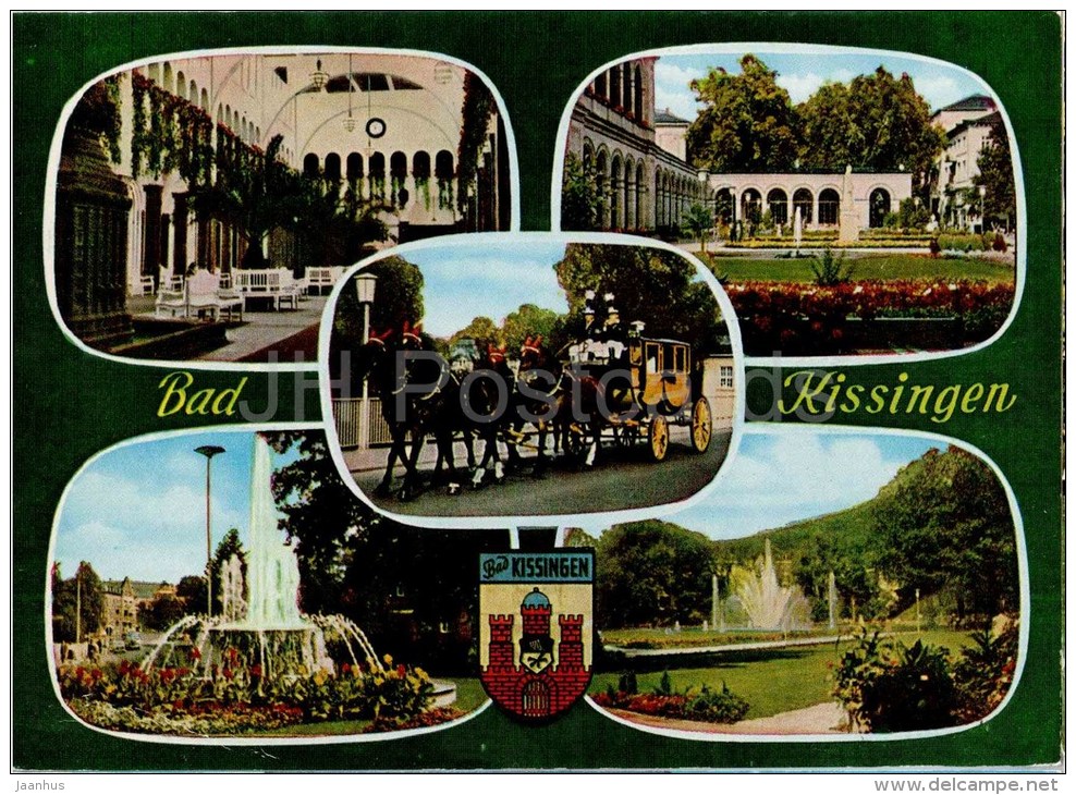 Bad Kissingen - Germany - 1976 Gelaufen - Bad Kissingen