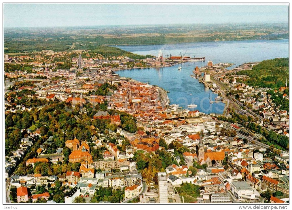 Flensburg - Panorama - Germany - Ungelaufen - Flensburg