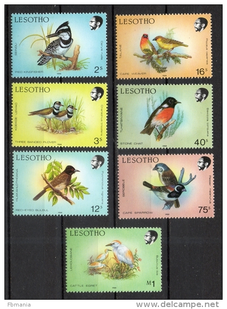 Lesotho 1988 - Uccelli Birds MNH ** - Lesotho (1966-...)