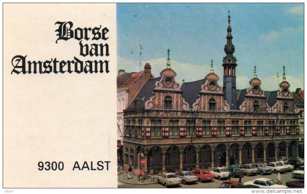 - AALST. - Borse Ban Amsterdam - Scan Verso - Format 12 Cm X 7,5 Cm - - Aalst