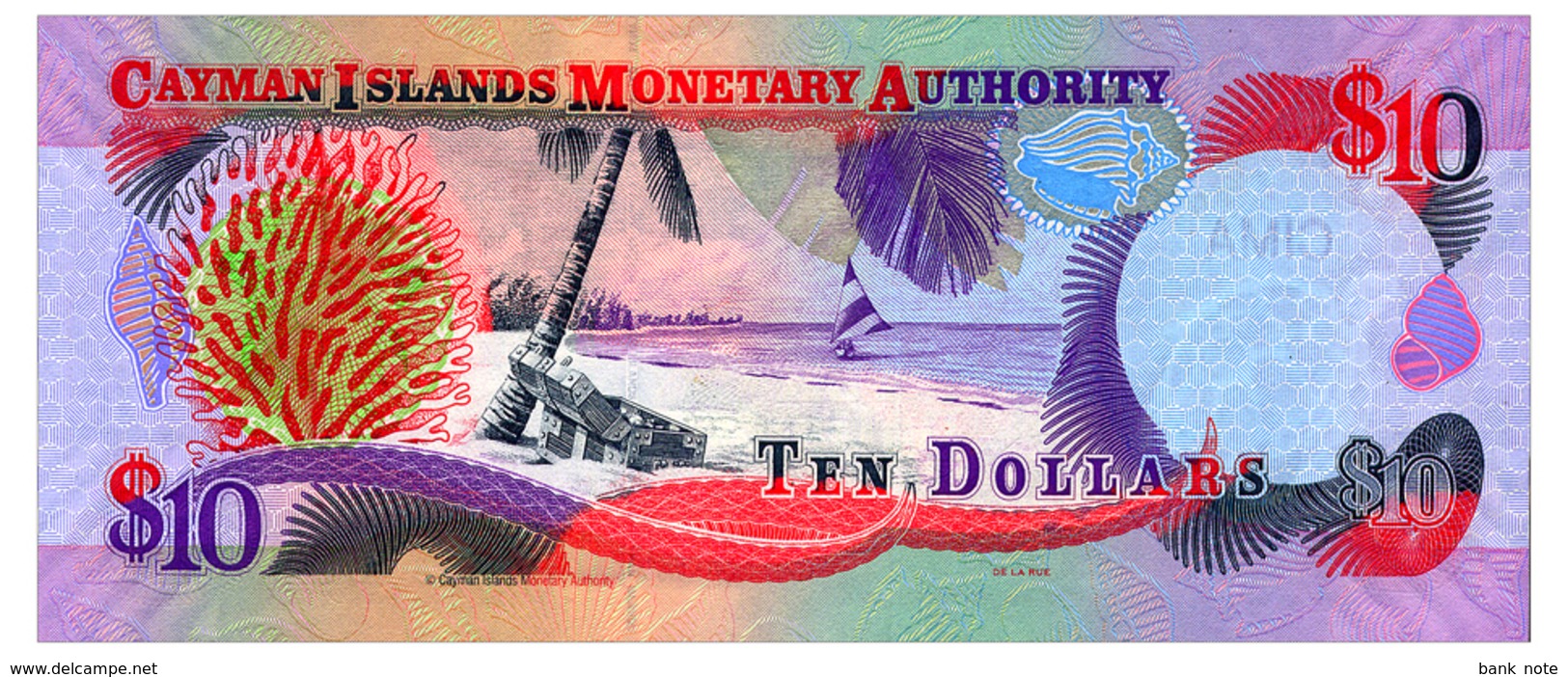 CAYMAN ISLANDS 10 DOLLARS 2005 Pick 35 Unc - Cayman Islands