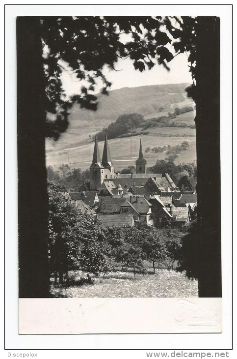 I2905 Blick Auf Schluchtern / Viaggiata 1957 - Schlüchtern