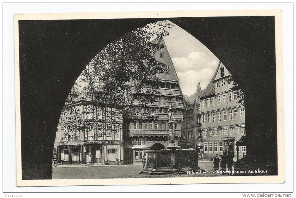 I2910 Hildesheim - Knochenhauer Amtshaus / Viaggiata 1957 - Hildesheim