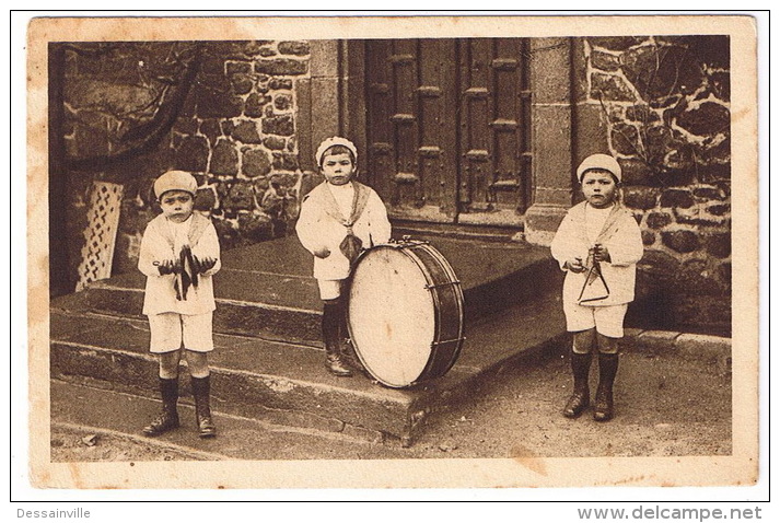 SAINT FRAIMBAULT DE PRIERES  FANFARE DES ORPHELINS DE SAINT GEORGES DE L'ISLE  SCAN VERSO - Other & Unclassified