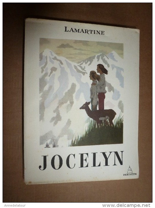 1947  JOCELYN Par Lamartine, Exemplaire Numéroté ,tirage Pur Fil Johannot à La Forme, Illustrations De C. Chopy - Auteurs Classiques