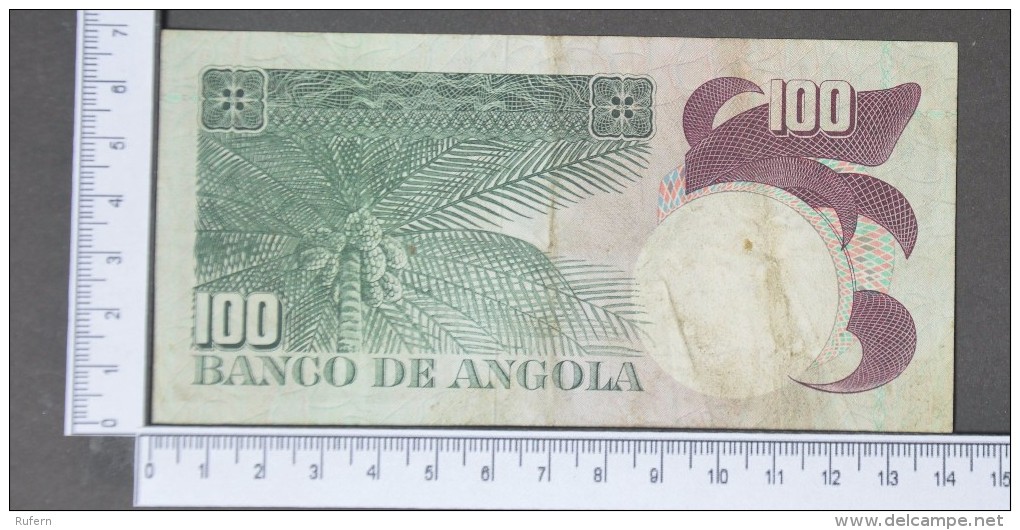 ANGOLA  100  ESCUDOS  1973     -    (Nº11387) - Angola