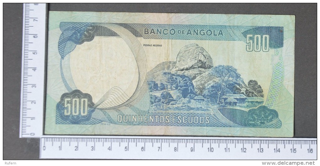 ANGOLA  500  ESCUDOS  1972     -    (Nº11388) - Angola