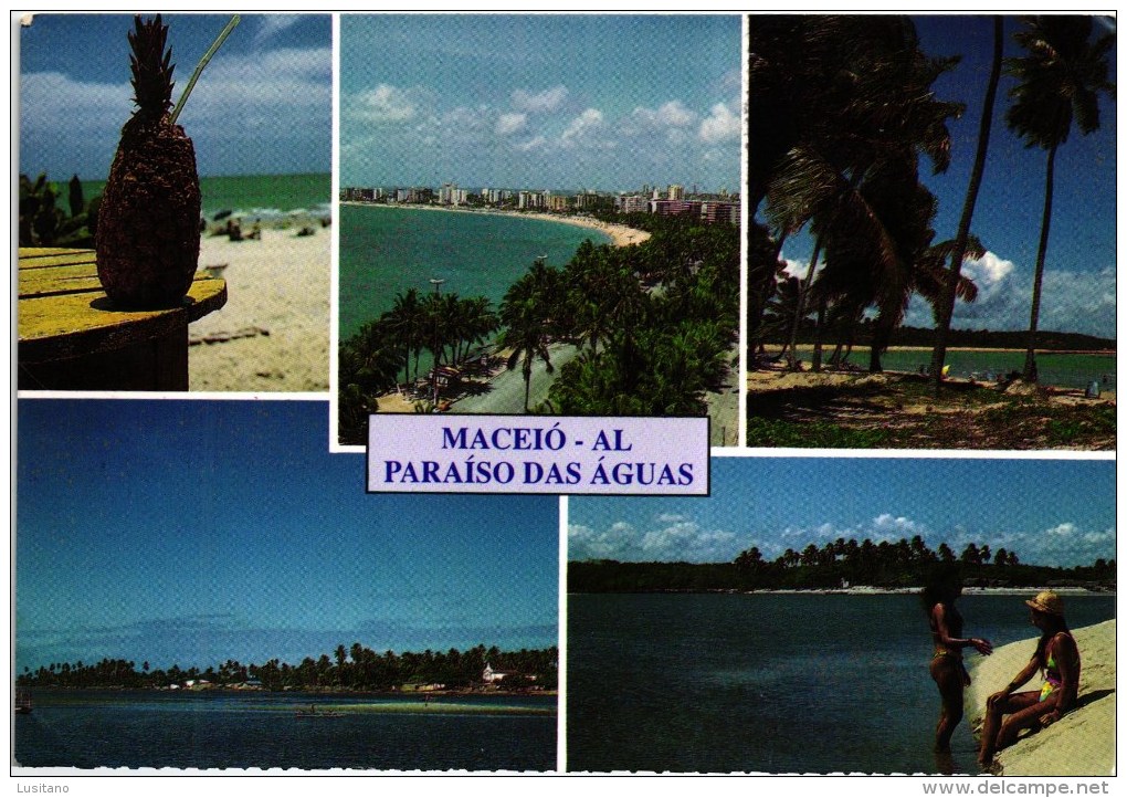 BRASIL MACEIÓ  NICE STAMP TIMBRE 1993 ( 3 Scans ) - Maceió