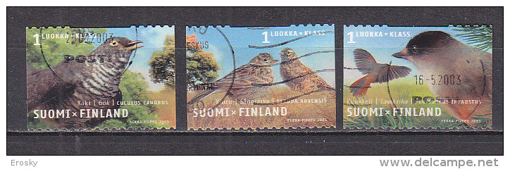 L5747 - FINLANDE FINLAND Yv N°1595/97 - Used Stamps