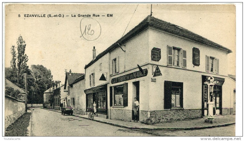 CPA 95  EZANVILLE LA GRANDE RUE - Ezanville