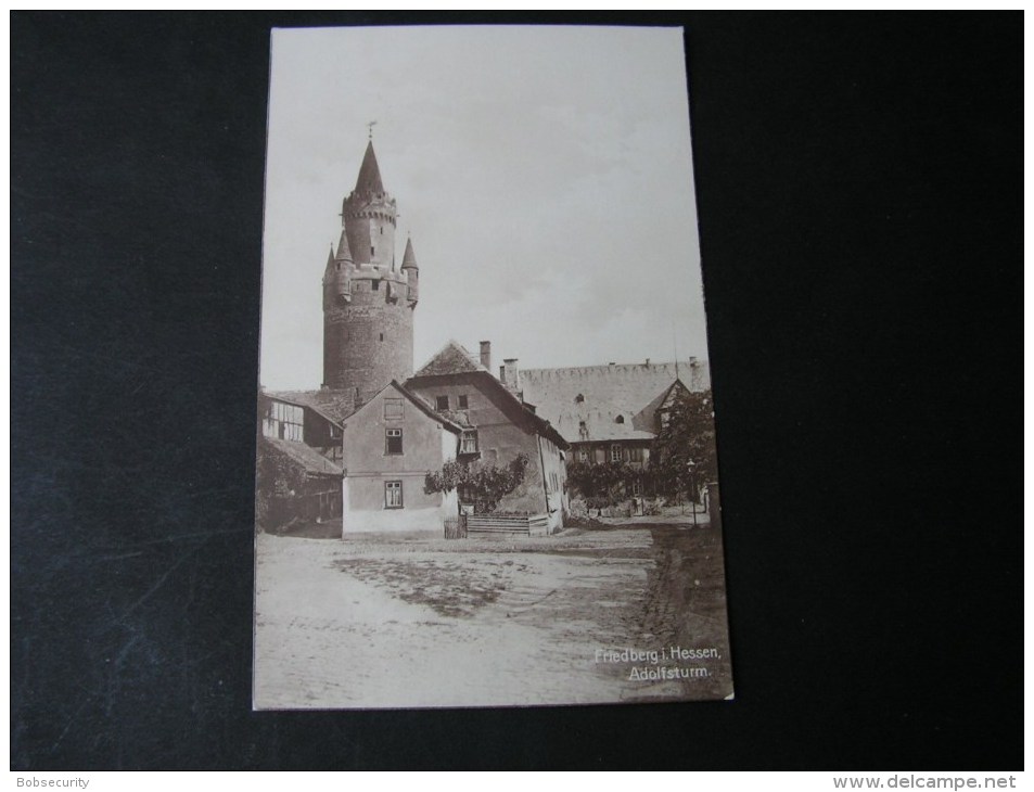 == Friedberg Hessen , Adolfsturm , Echt Foto    * - Friedberg