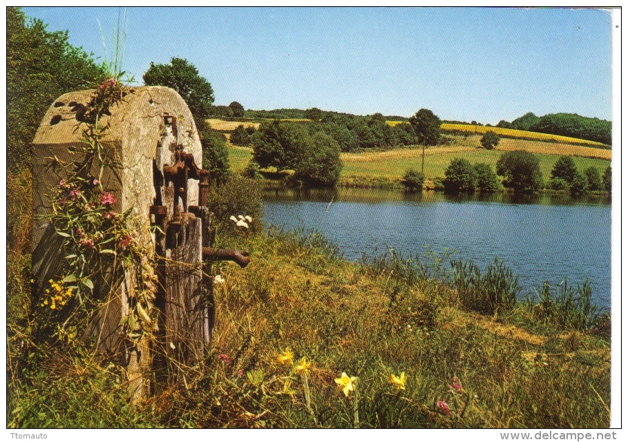 Saint Sulpice Laurière  -  Vue Du L'Etang  -  Old Postcard - Lauriere