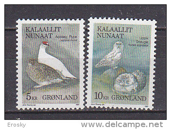 P6102 - GROENLAND Yv N°164/65 ** ANIMAUX ANIMALS - Neufs