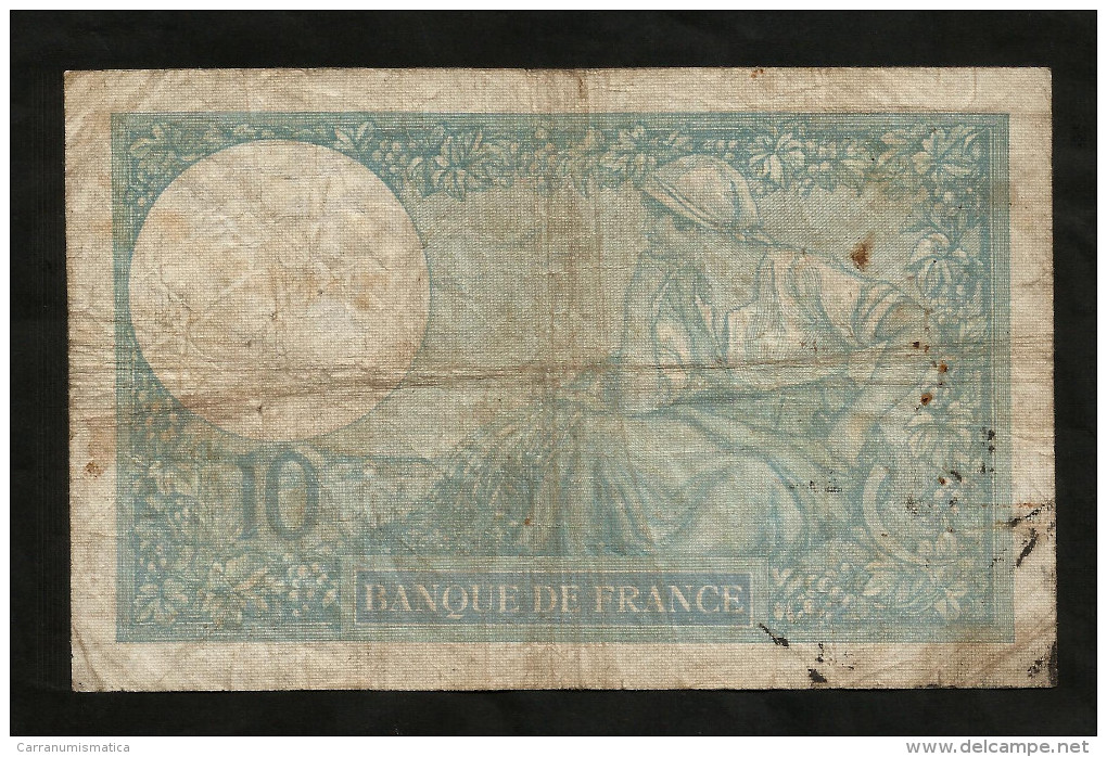 FRANCE - BANQUE De FRANCE - 10 Francs MINERVE (PA. 16 - 1 - 1941) - 10 F 1916-1942 ''Minerve''