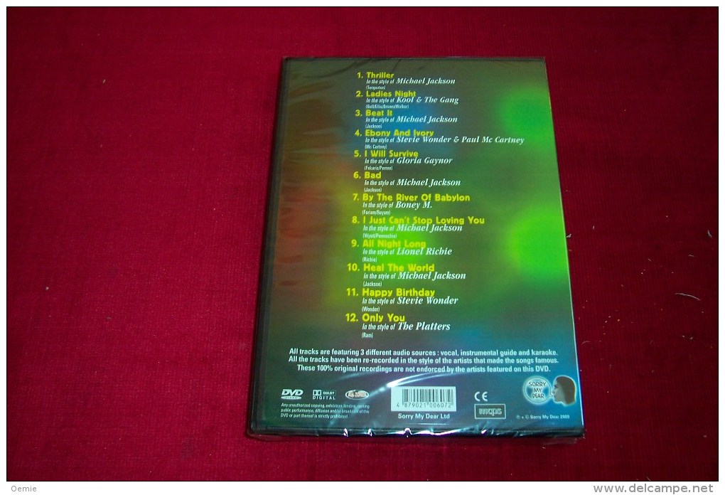 Karaoke Party  °°° Special Soul Of Black Music    Volume 2 - Muziek DVD's