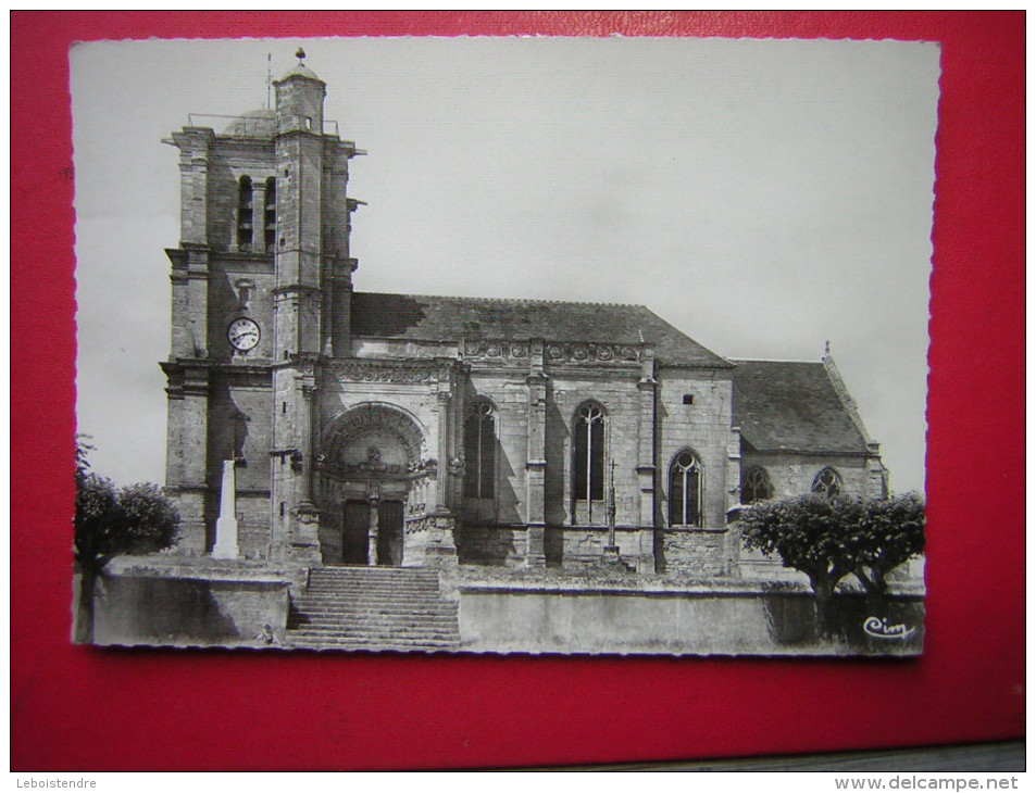 CPSM PHOTO 60 Oise   MONTJAVOULT  EGLISE      NON VOYAGEE - Montjavoult