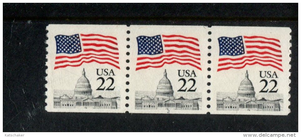 306946385 USA POSTFRIS MINT NEVER HINGED POSTFRISCH EINDWANDFREI SCOTT 2115 PCN3 Nr 2 - Ruedecillas (Números De Placas)