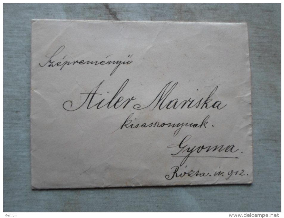 Hungary -  Cover From ZAM (Hunyad) To Gyoma 1910    D128819 - Lettres & Documents