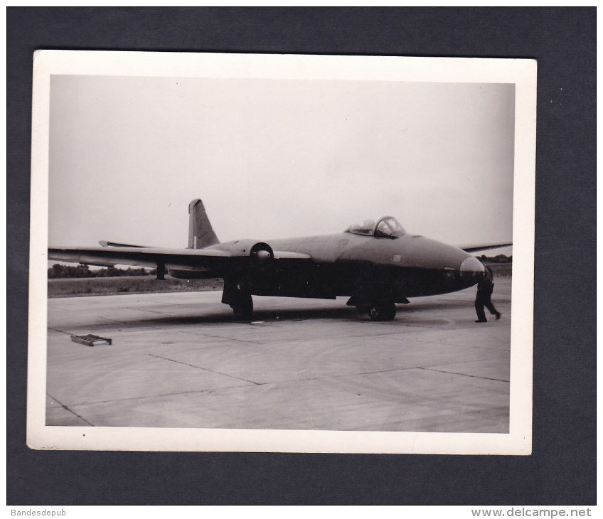 Photo Ancienne - Aviation - Armée De L´ Air  - Avion à Identifier Années 60 - Luchtvaart