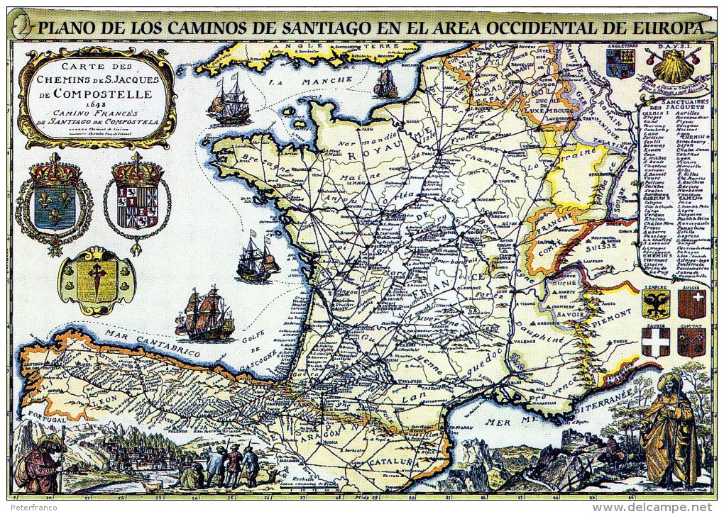 Spagna - Il Cammino Per Santiago Di Compostela - Altri & Non Classificati