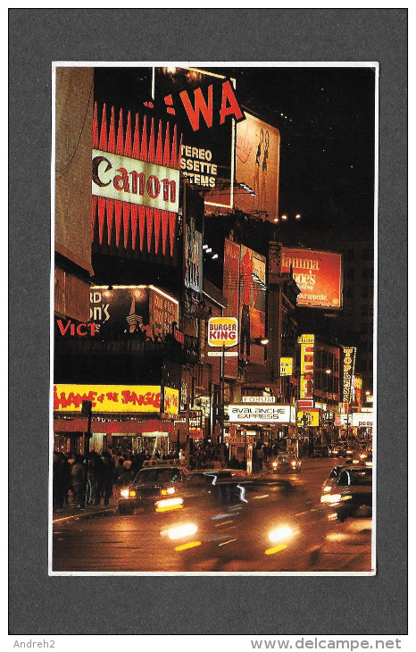 NEW YORK CITY - NEW YORK - TIMES SQUARE BY NIGHT - PUB. BY AMERICAN SOUVENIR - Union Square