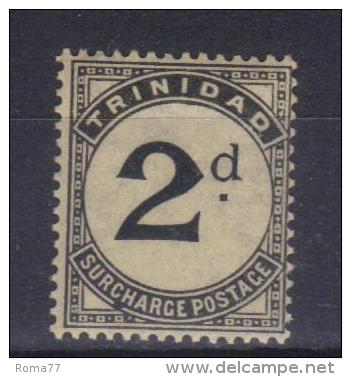 D421 - TRINIDAD 1923 , 4 Segnatasse Yvert N. 18/21  *  Mint - Trinité & Tobago (...-1961)