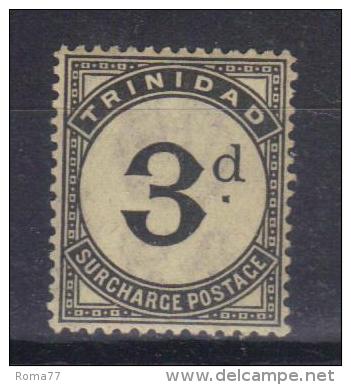 D421 - TRINIDAD 1923 , 4 Segnatasse Yvert N. 18/21  *  Mint - Trinité & Tobago (...-1961)