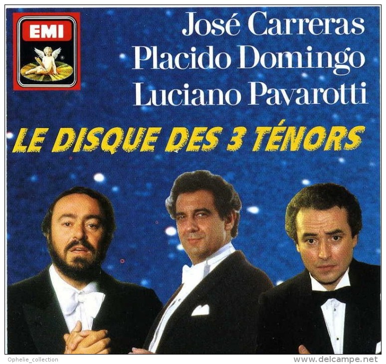 COMPILATION EN TRIO Carreras - Domingo - Pavarotti - Klassik
