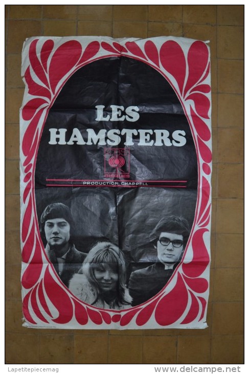 (AR1) Affiche Poster Du Groupe Les Hamsters Georgy Girl / Pauvre Jessie - Affiches & Posters