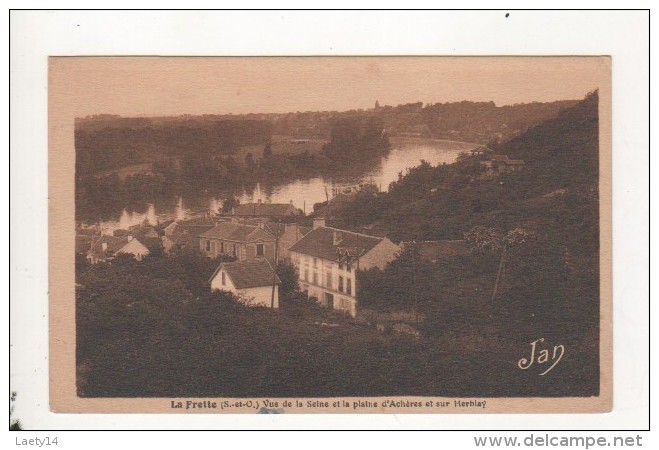 La Frette Vue De La Seine Et La Plaine - La Frette-sur-Seine