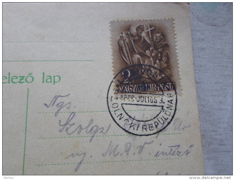 Hungary - Légiposta - Szolnok -Szolnoki  Repülönap  1939   D128837 - Hojas Completas