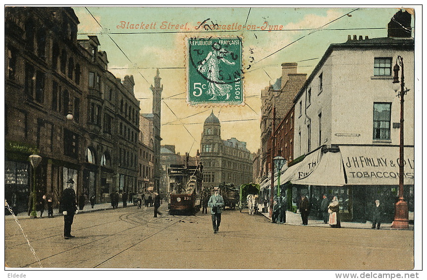 Newcastle Blackett Street  Tram - Newcastle-upon-Tyne