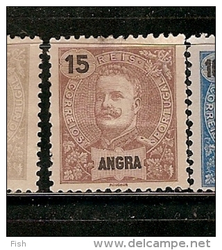 Portugal * & Angra, D. Carlos I, 1897 (16) - Angra