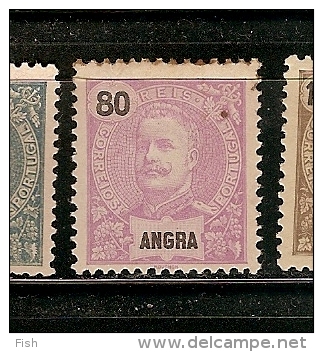 Portugal * &  Angra, D. Carlos I, 1897 (21) - Angra