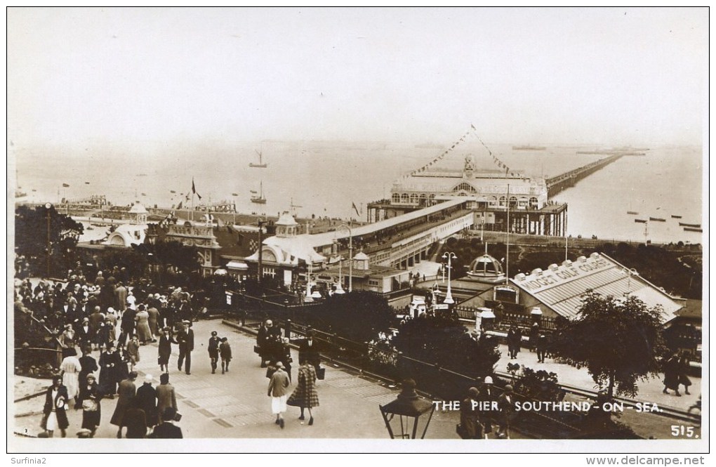 ESSEX - SOUTHEND - THE PIER RP Es452 - Southend, Westcliff & Leigh