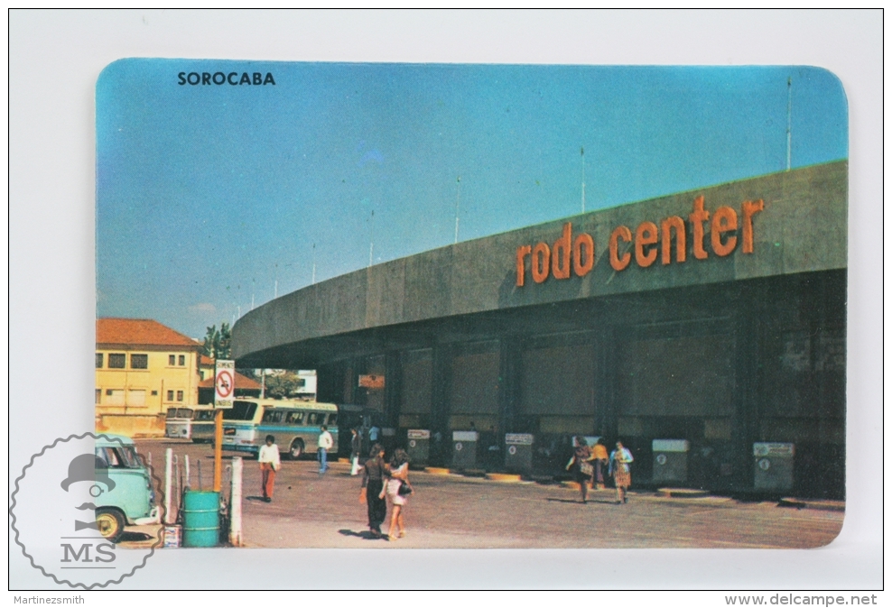 1975 Small/ Pocket Calendar - Sorocaba, Rodo Center, Brasil - Tamaño Pequeño : 1971-80